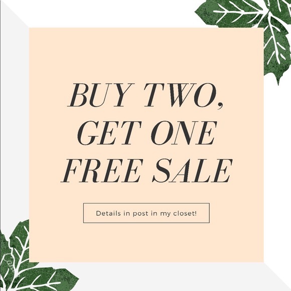 BUY TWO GET ONE FREE SALE - Picture 1 of 1